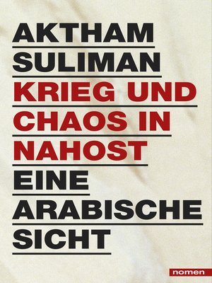 cover image of Krieg und Chaos in Nahost